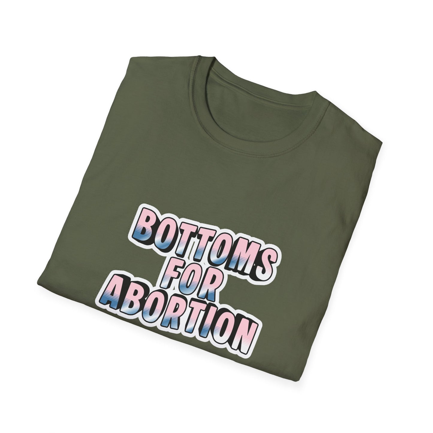 "Bottoms for Abortion" Graphic T-Shirt