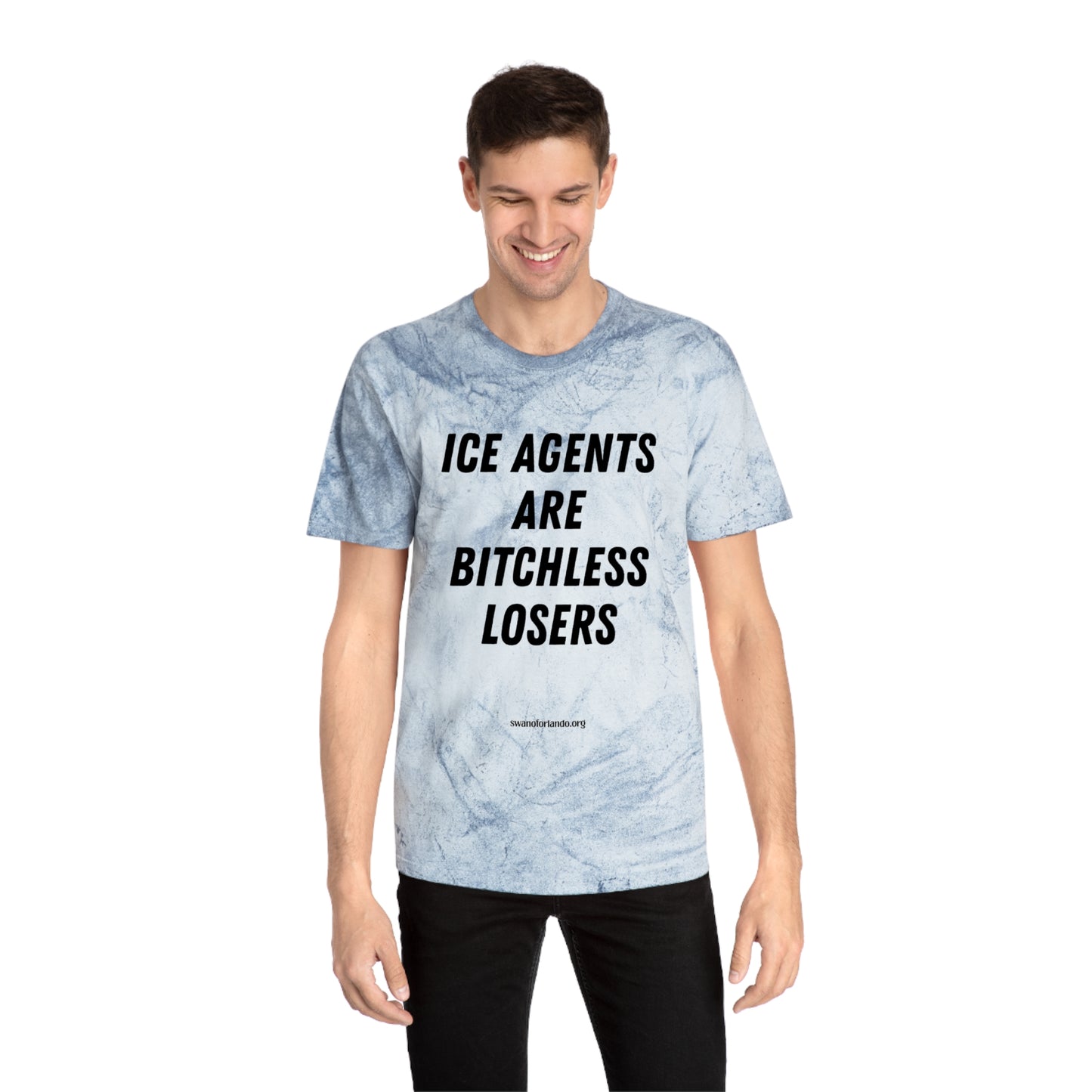 T-Shirt — “ICE AGENTS ARE BITCHLESS LOSERS” Tee