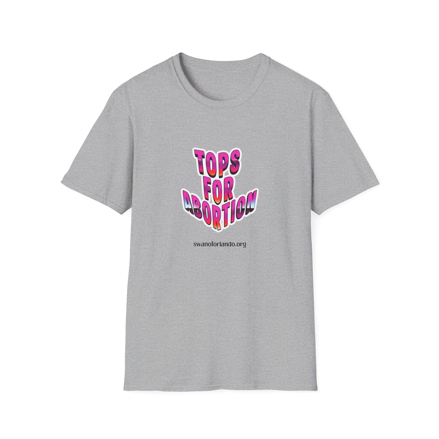 "Tops for Abortion" Graphic T-Shirt