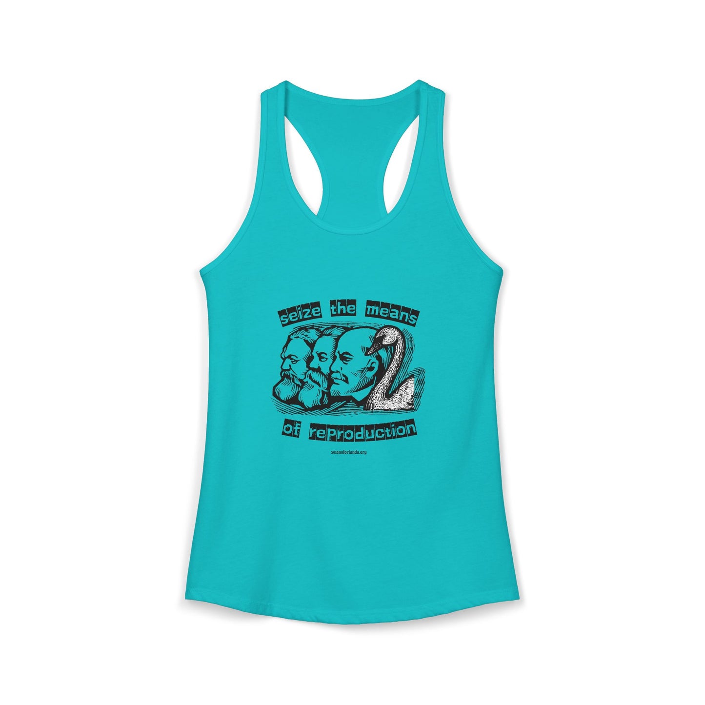 Seize the Means of Reproduction Racerback Tank