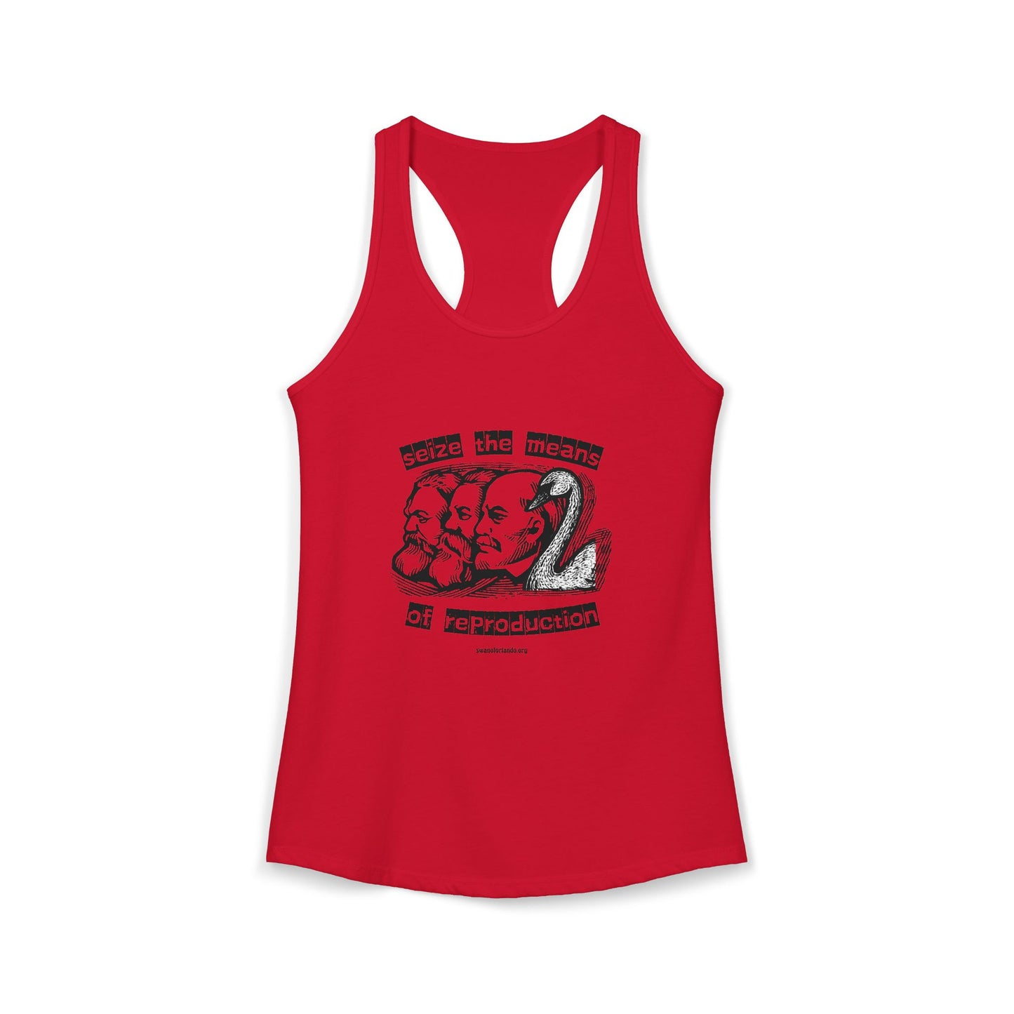 Seize the Means of Reproduction Racerback Tank