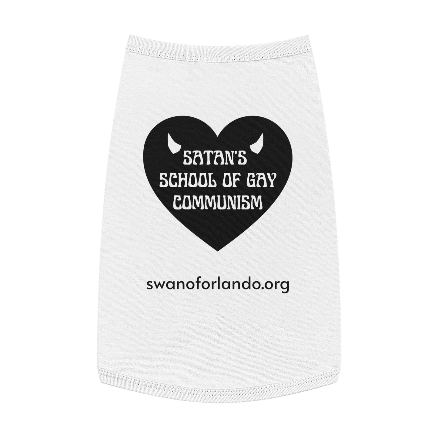 Pet Tank Top — Satan's School of Gay Communism