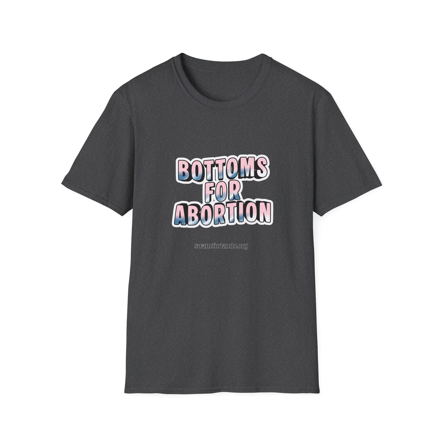 "Bottoms for Abortion" Graphic T-Shirt