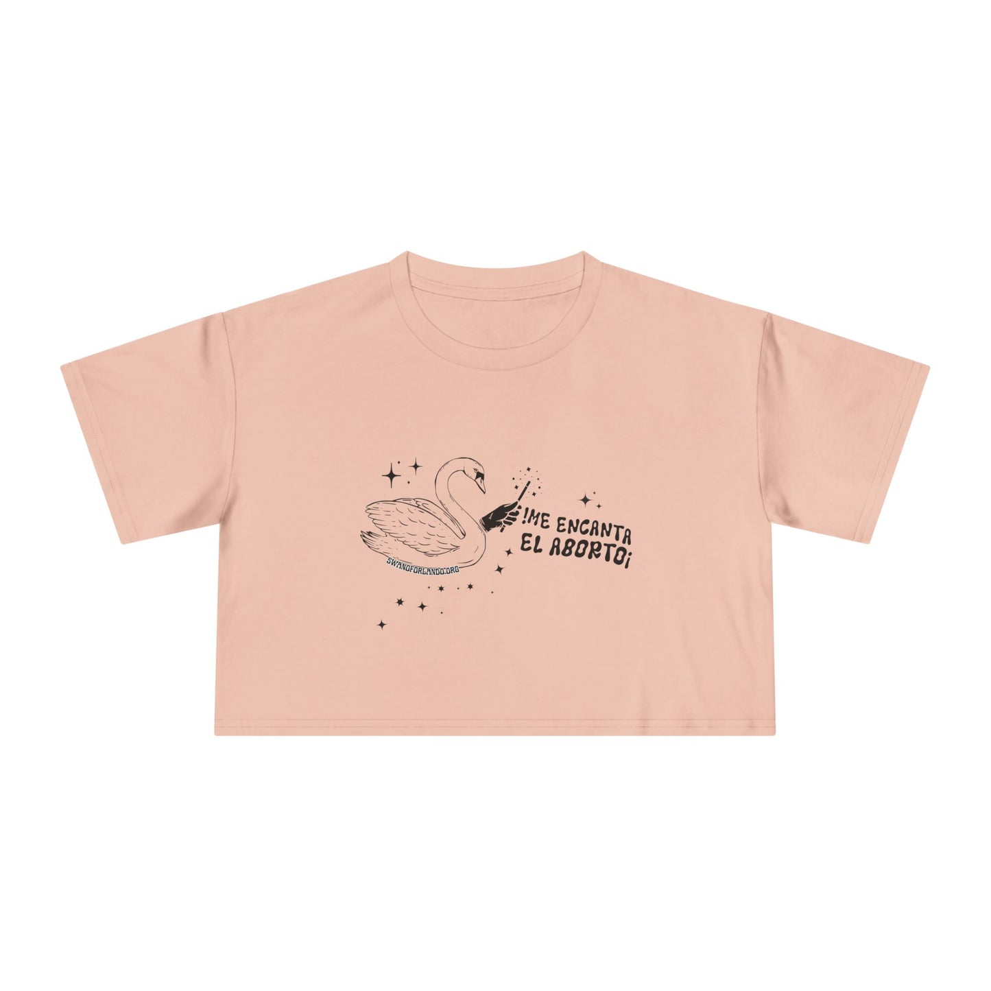 Crop Tee — 'Me Encanta El Aborto'