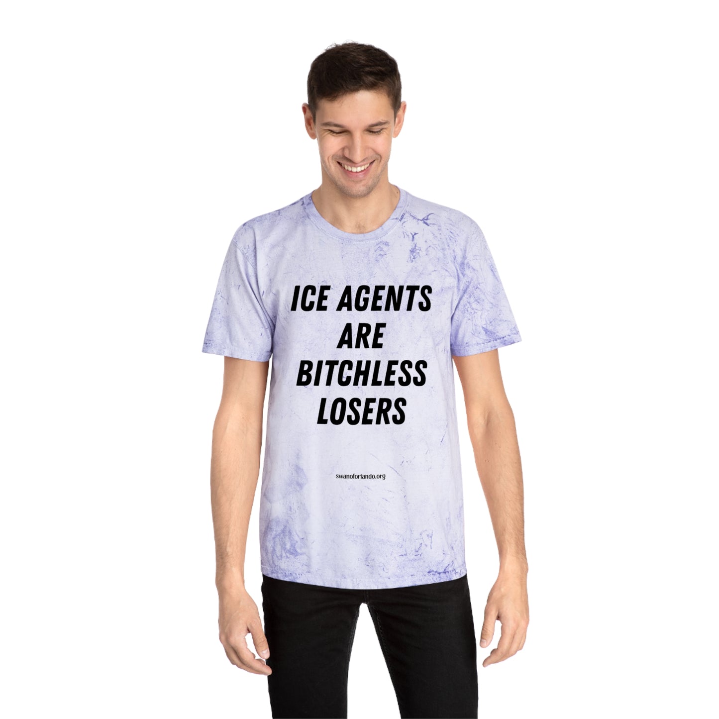 T-Shirt — “ICE AGENTS ARE BITCHLESS LOSERS” Tee