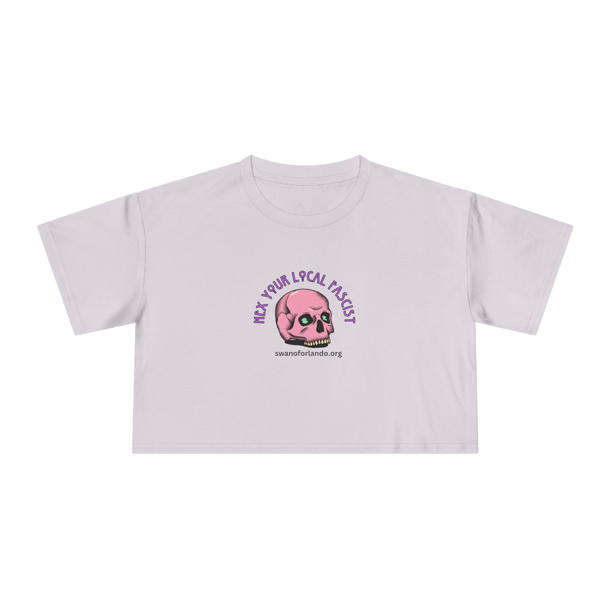 Hex Your Local Fascist Crop Top
