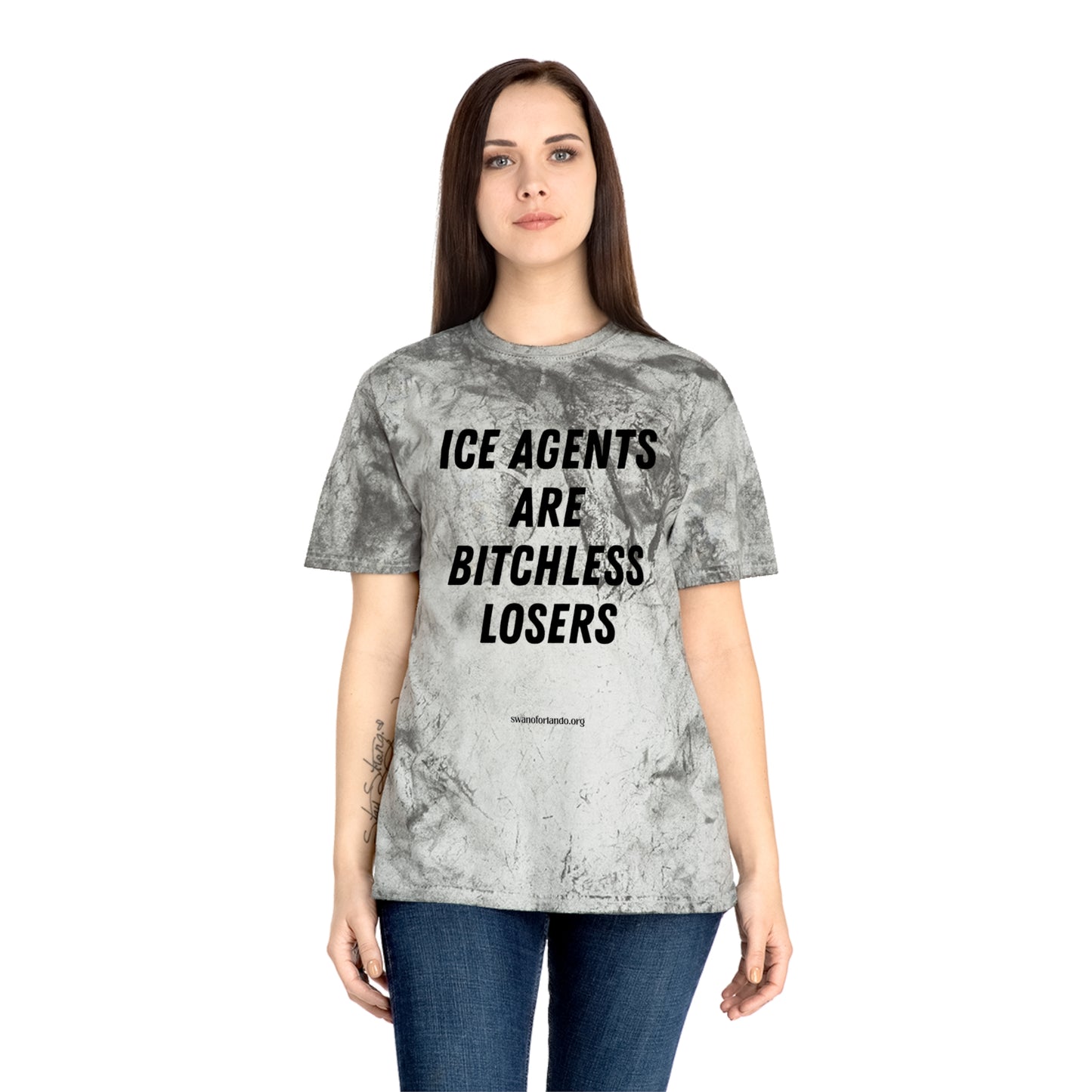 T-Shirt — “ICE AGENTS ARE BITCHLESS LOSERS” Tee
