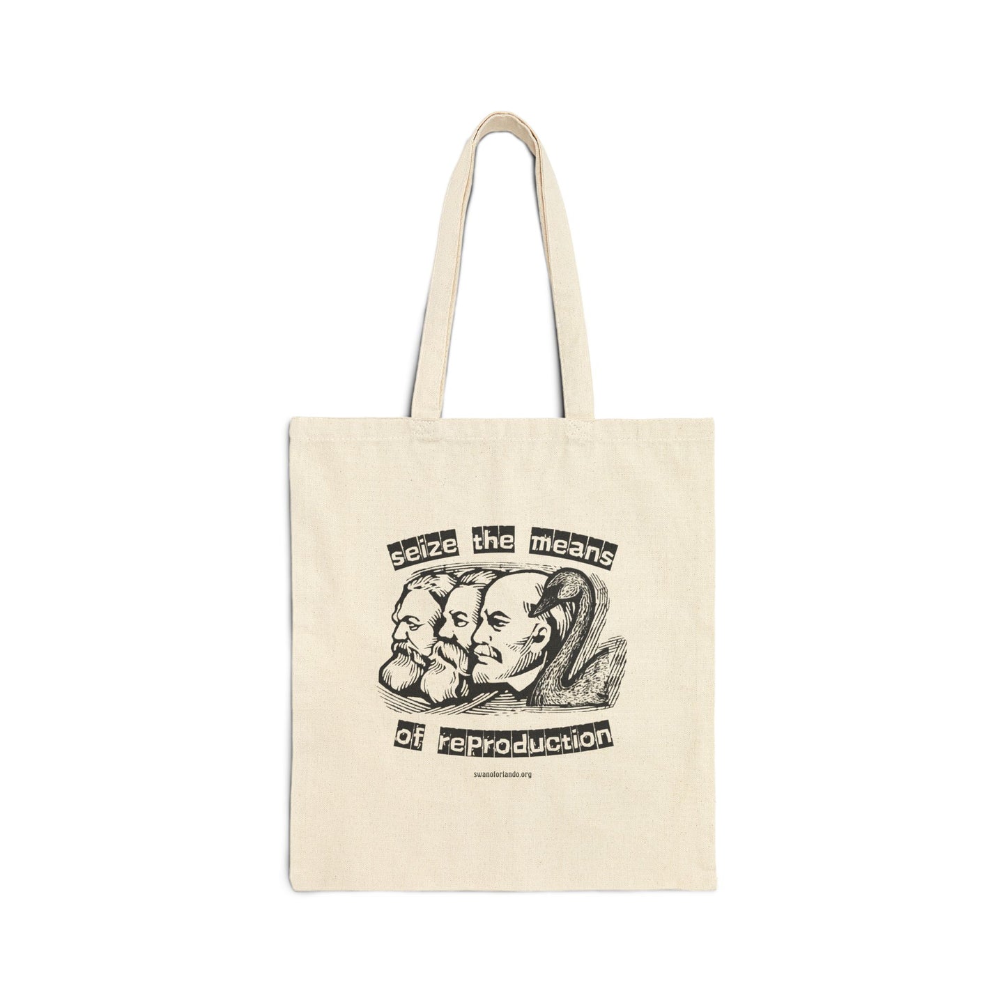 Seize the Means of Reproduction Canvas Tote Bag