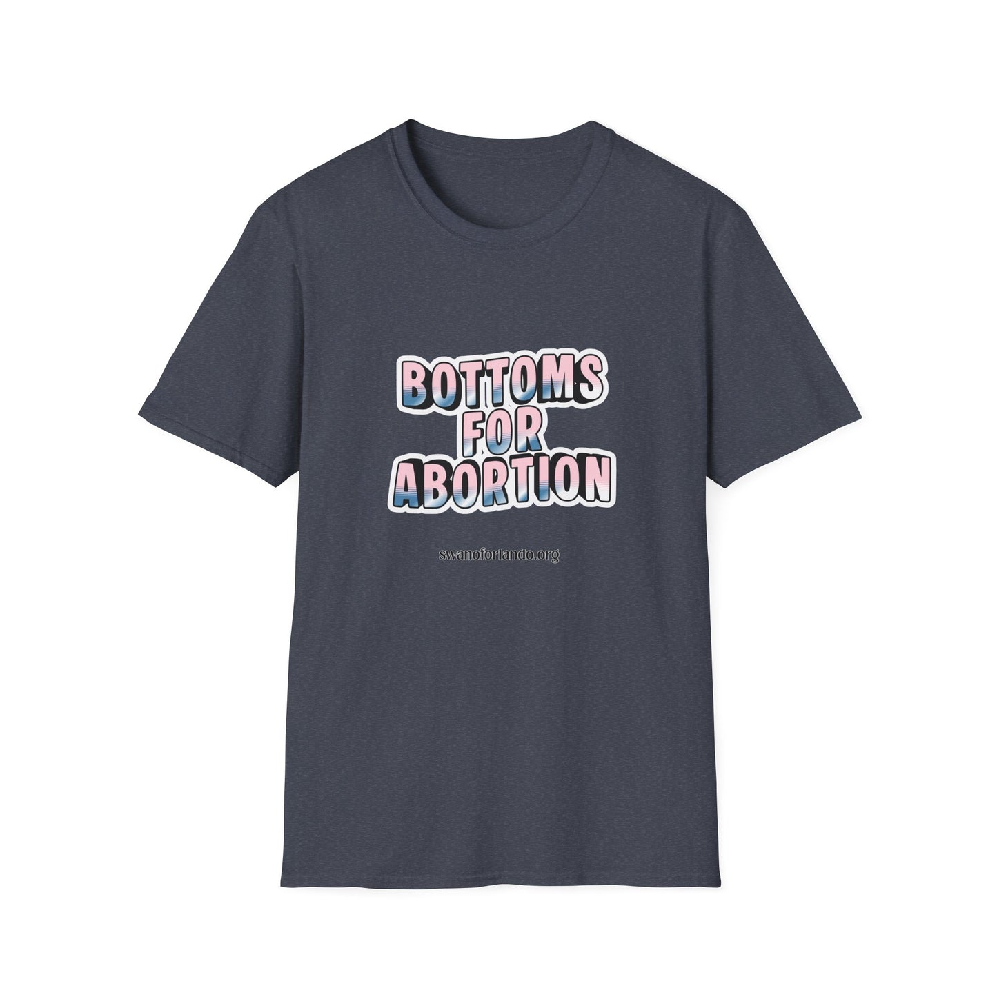 "Bottoms for Abortion" Graphic T-Shirt