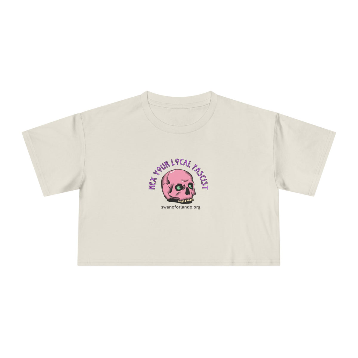 Hex Your Local Fascist Crop Top