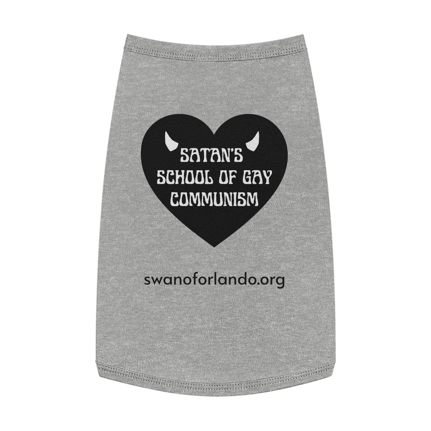 Pet Tank Top — Satan's School of Gay Communism