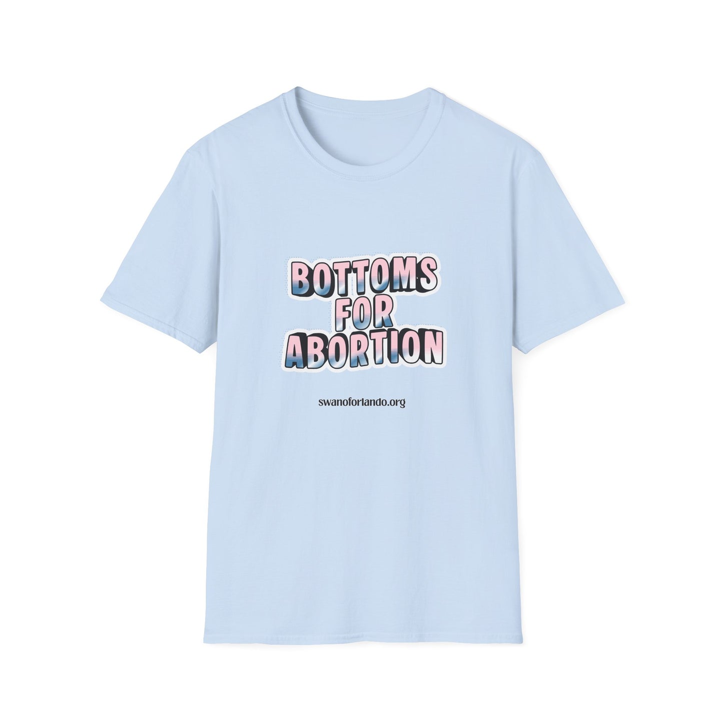 "Bottoms for Abortion" Graphic T-Shirt