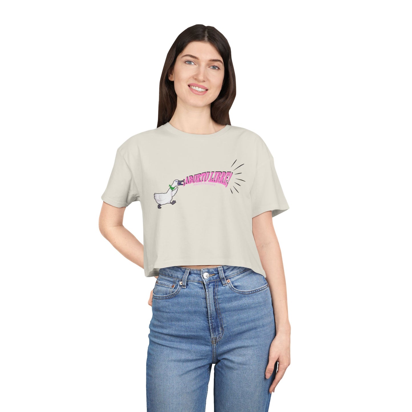 Crop Tee — Aborto Libre!