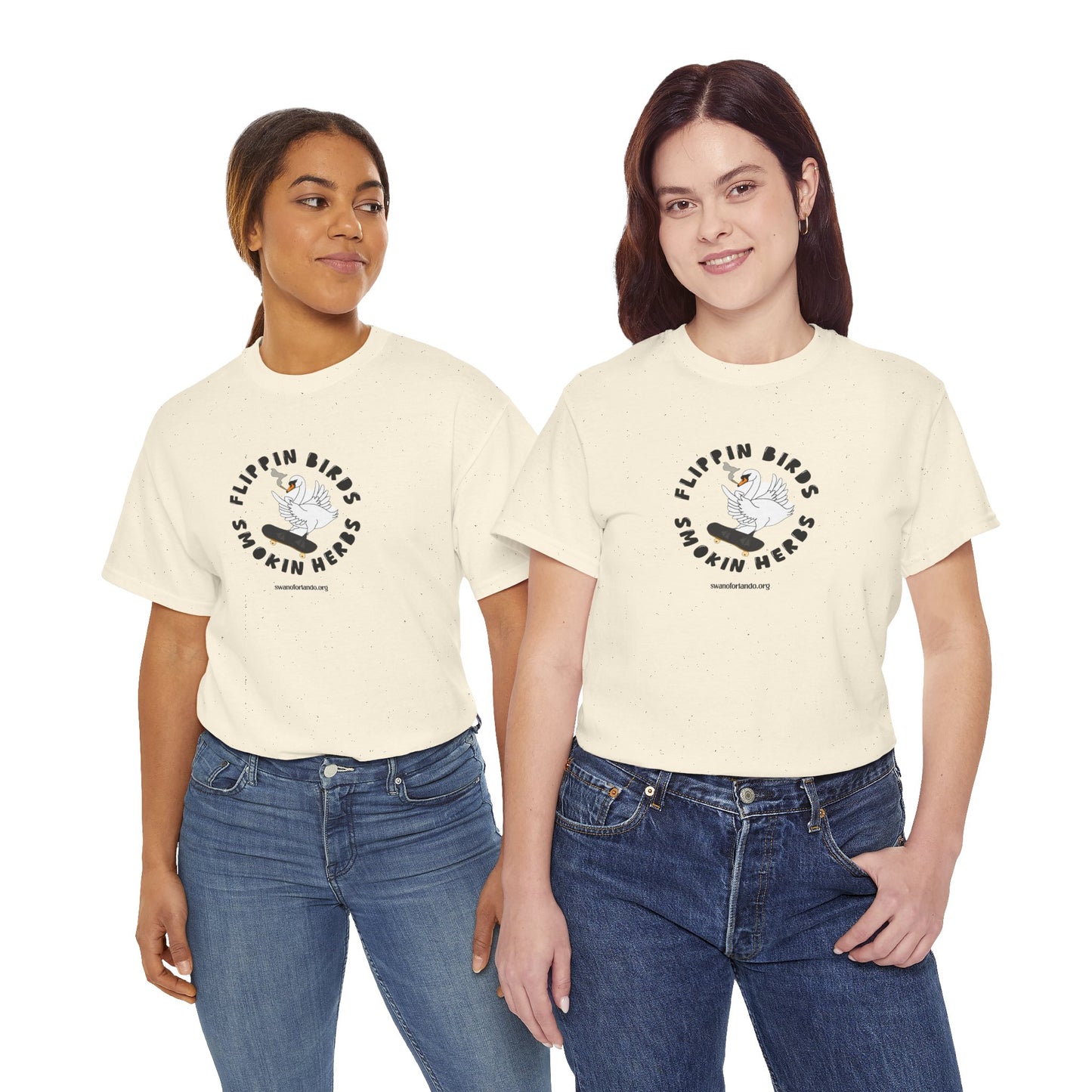 Flippin Birds Smokin Herbs T-Shirt
