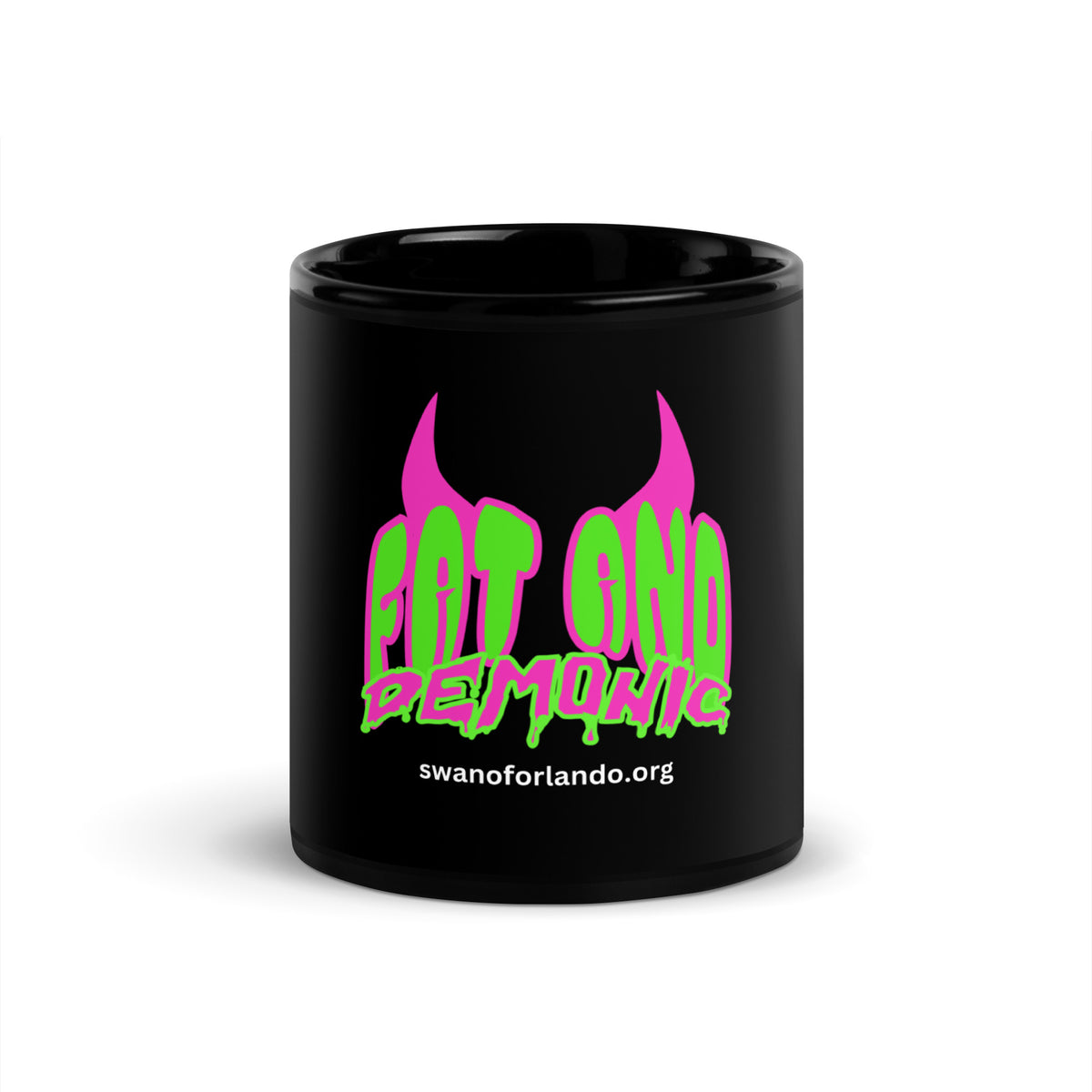 Fat & Demonic Glossy Mug